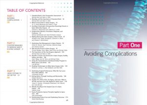 Safety in Spine Surgery Book