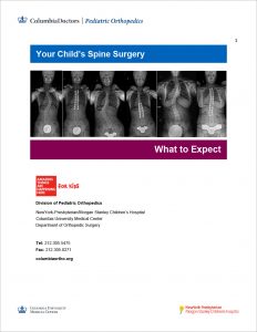 What to Expect: Your Child's Spine Surgery-Cover