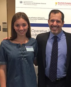 Kate with Dr. Michael Vitale-Scoliosis-Patient-Review