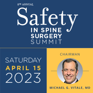S3P-Safety in Spine Surgery Summit-2023