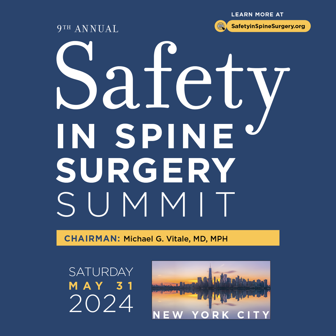 Safety in Spine Surgery-2024