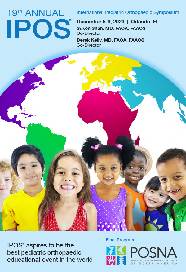 IPOS - International Pediatric Orthopaedic Symposium 2023 - cover