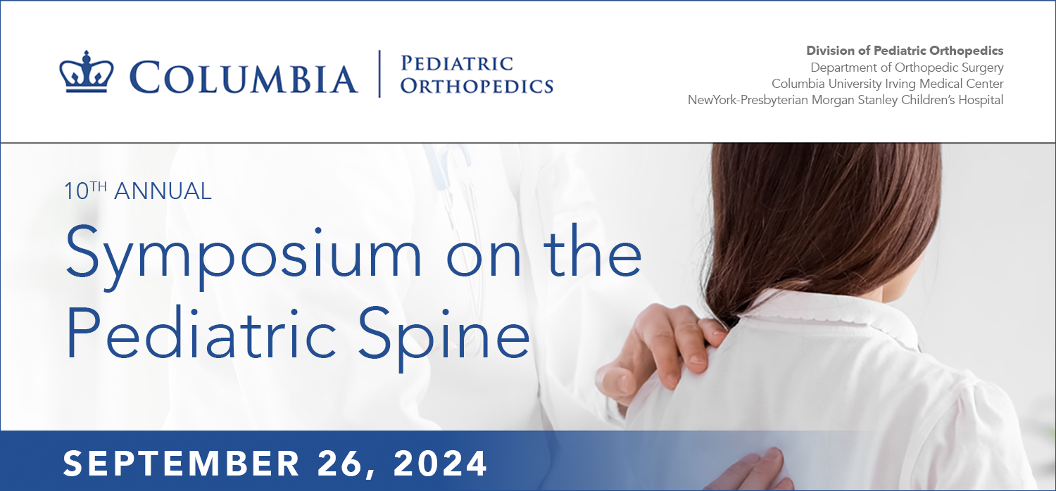 Symposium on the Pediatric Spine-Non-op-meeting-9-2024