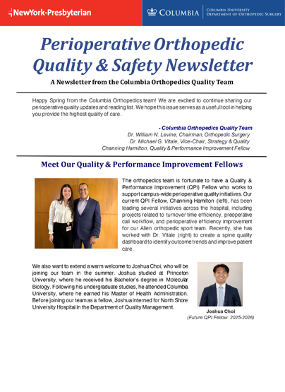 Quality-Safety-Newsletter-May-2025-cover