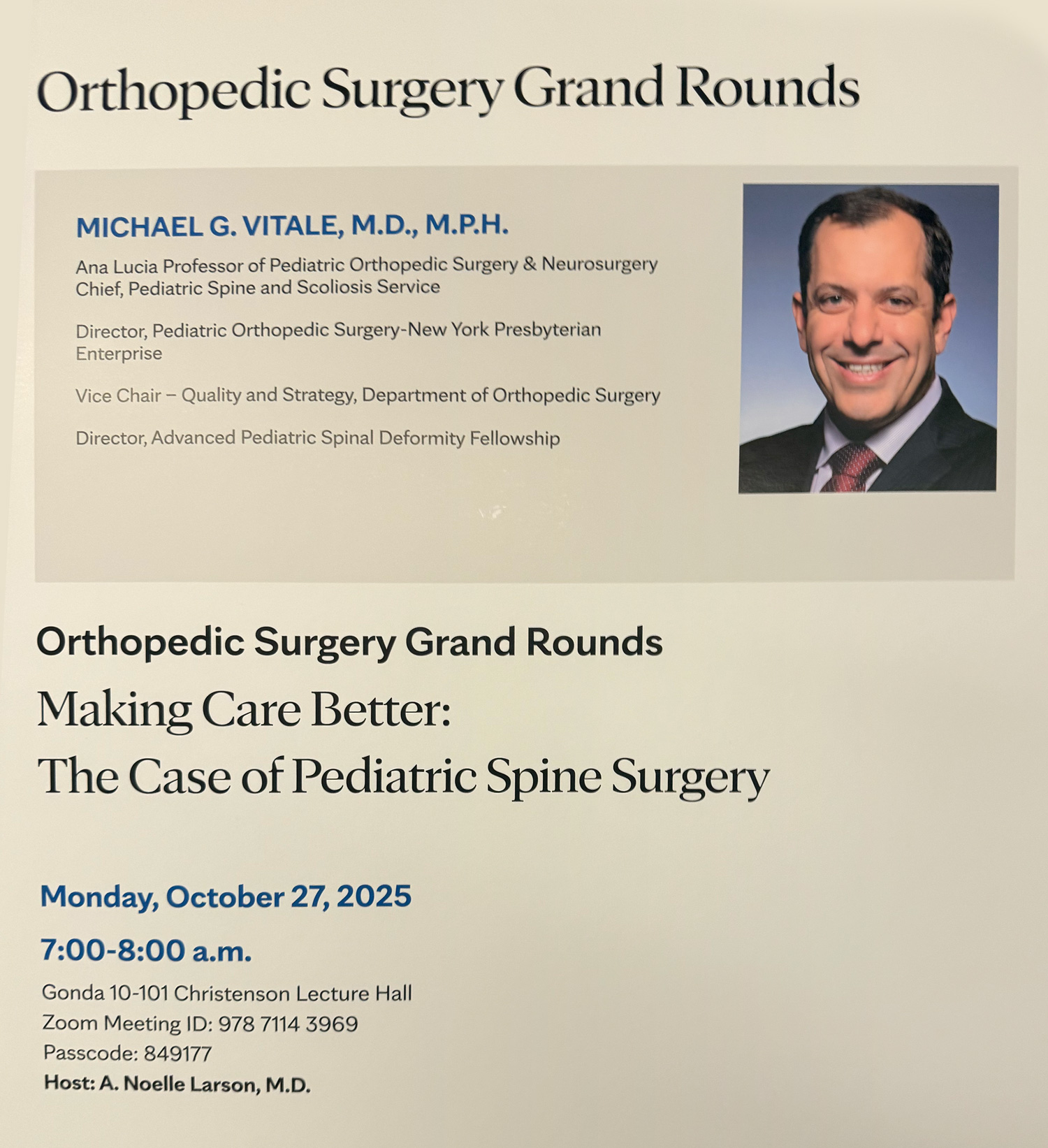 Orthopedic Surgery-Grand-Rounds-Mayo Clinic