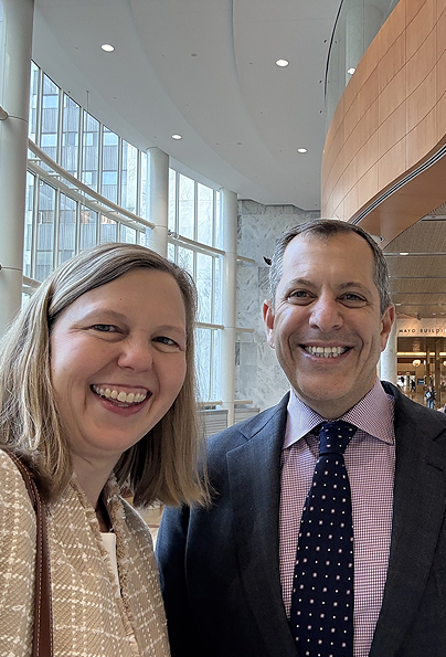 Noelle Larson, MD -Michael Vitale, MD-Mayo Clinic Visiting Professor