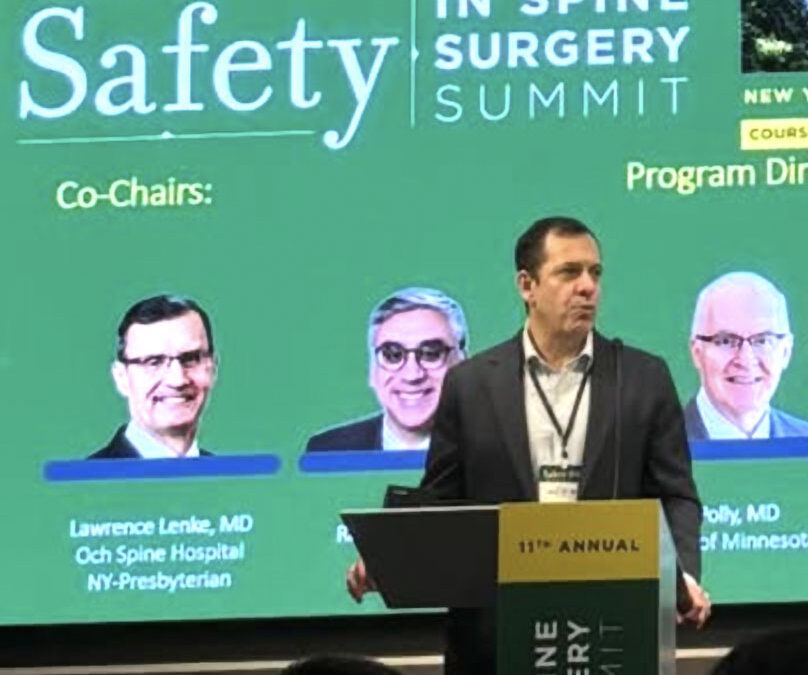 11th Annual Safety in Spine Surgery Summit Recap