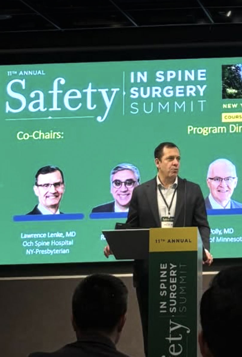 Dr. Vitale presents at Safety Summit